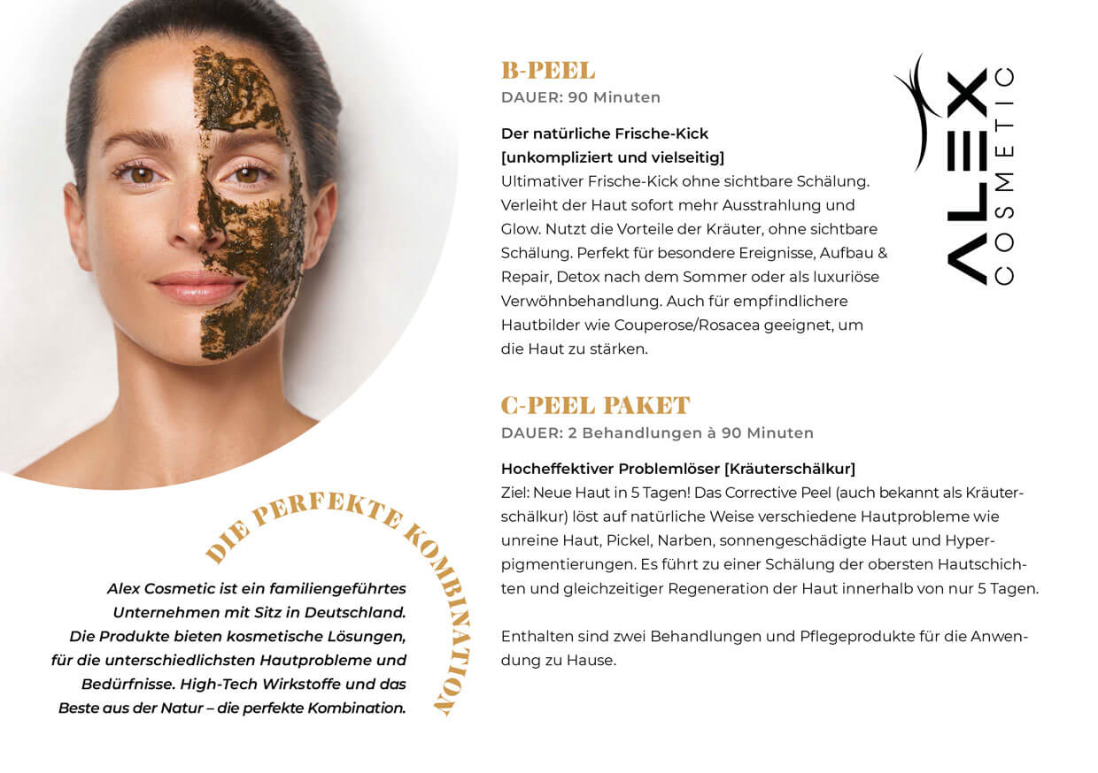 Behandlungen Alex Cosmetics