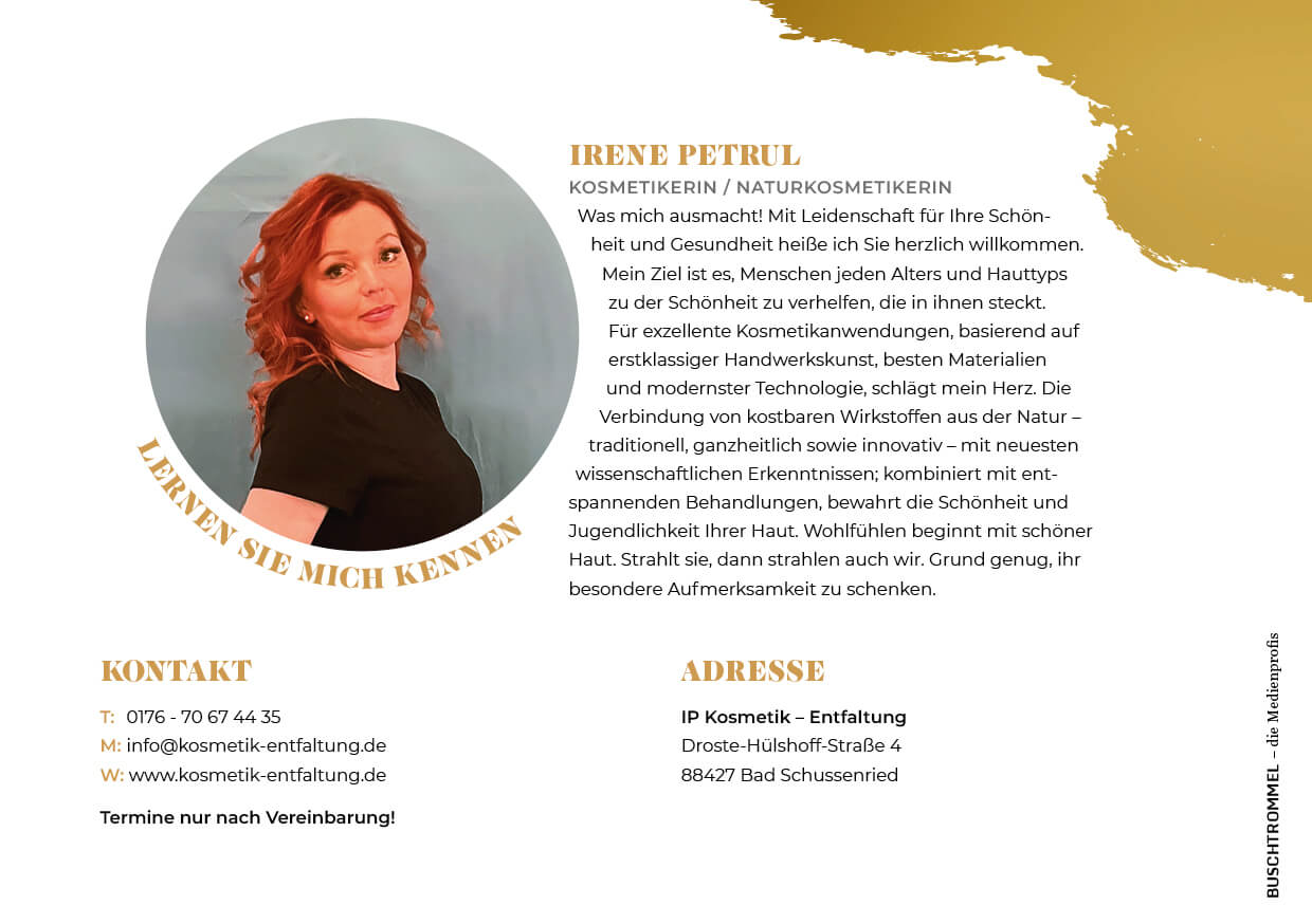 Behandlungen Beauty Hills Über Irene Petrul und Kontakt